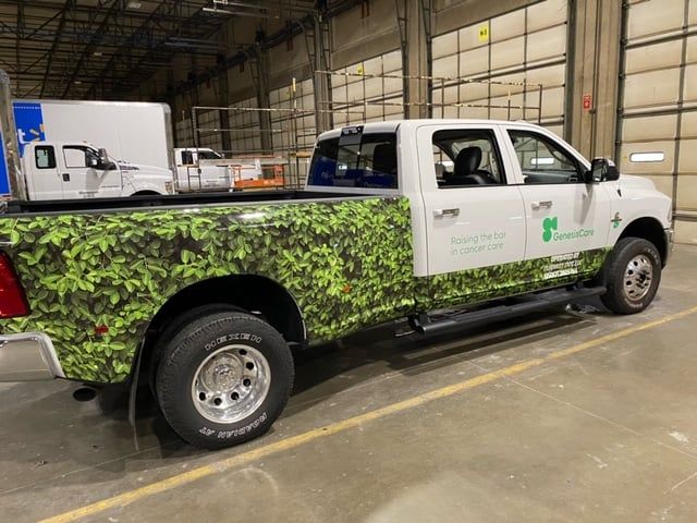 Genesis Care Truck Wrap